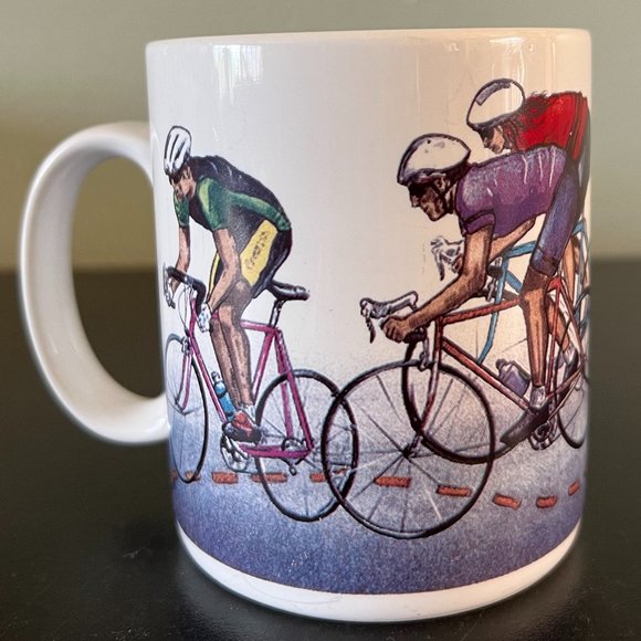 OTAGIRI Advantage Collection Biking Cycling Racing Ceramic Mug ~ Bicycles - Picture 1 of 8
